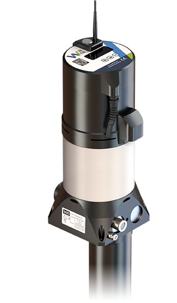 Will-Fill AIO automated coolant device that is installed at a machine tank